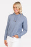 Cropped Possum Merino Hoodie