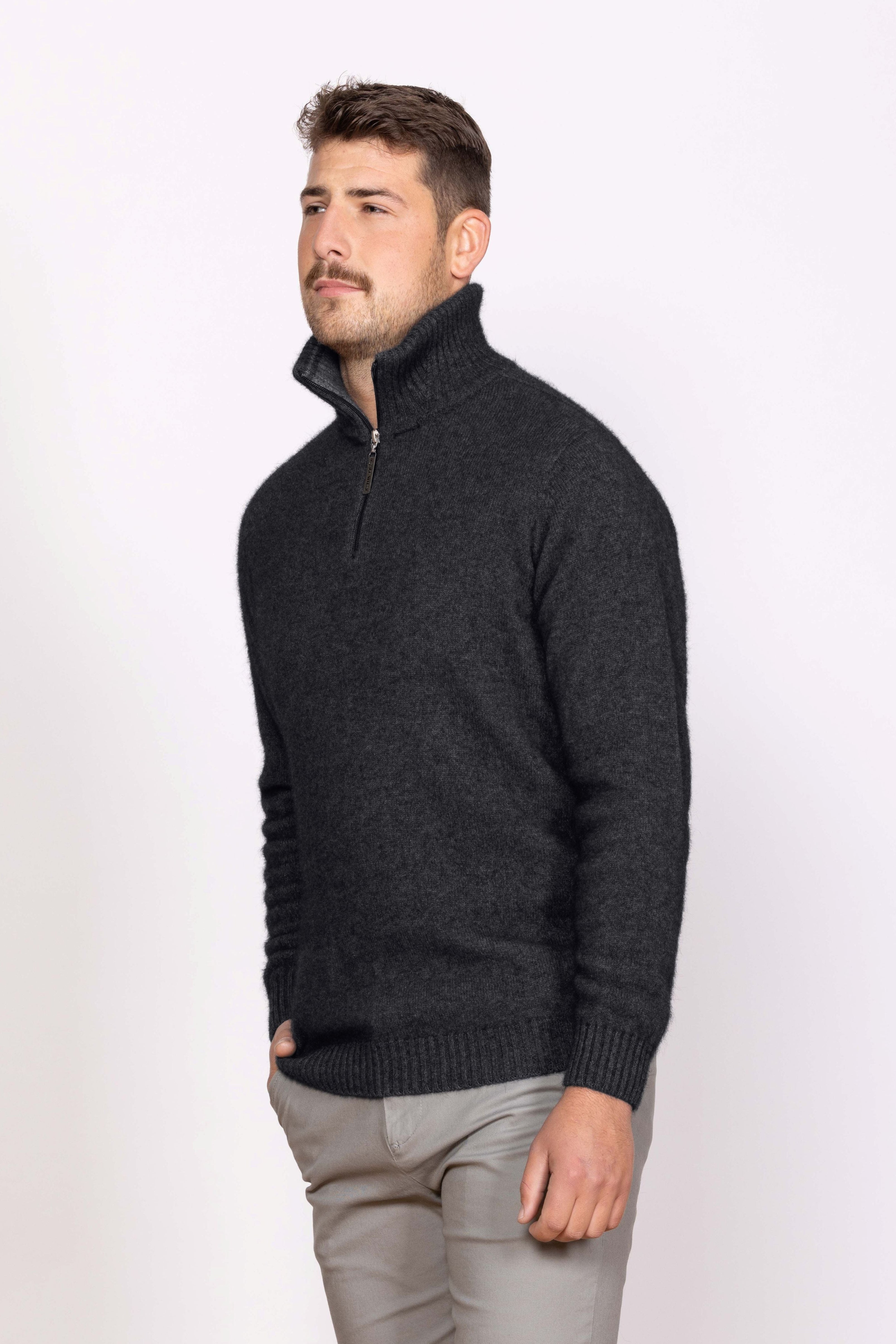 Mount Tasman Possum Merino Zip Jumper