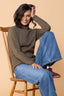 Rib Possum Merino Turtle Neck