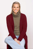 Longline Possum Merino Coat