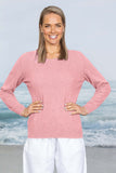 Women's Summer Possum Scalloped Vee