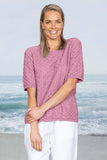 Women's Dimple Stitch Summer Possum Sweater
