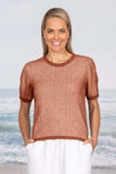 Possum Merino + Cotton Pearl Crew