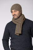 Rib Knit Possum Merino Scarf