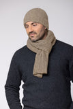 Rib Knit Possum Merino Scarf