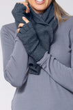Fingerless Possum Merino Gloves NW