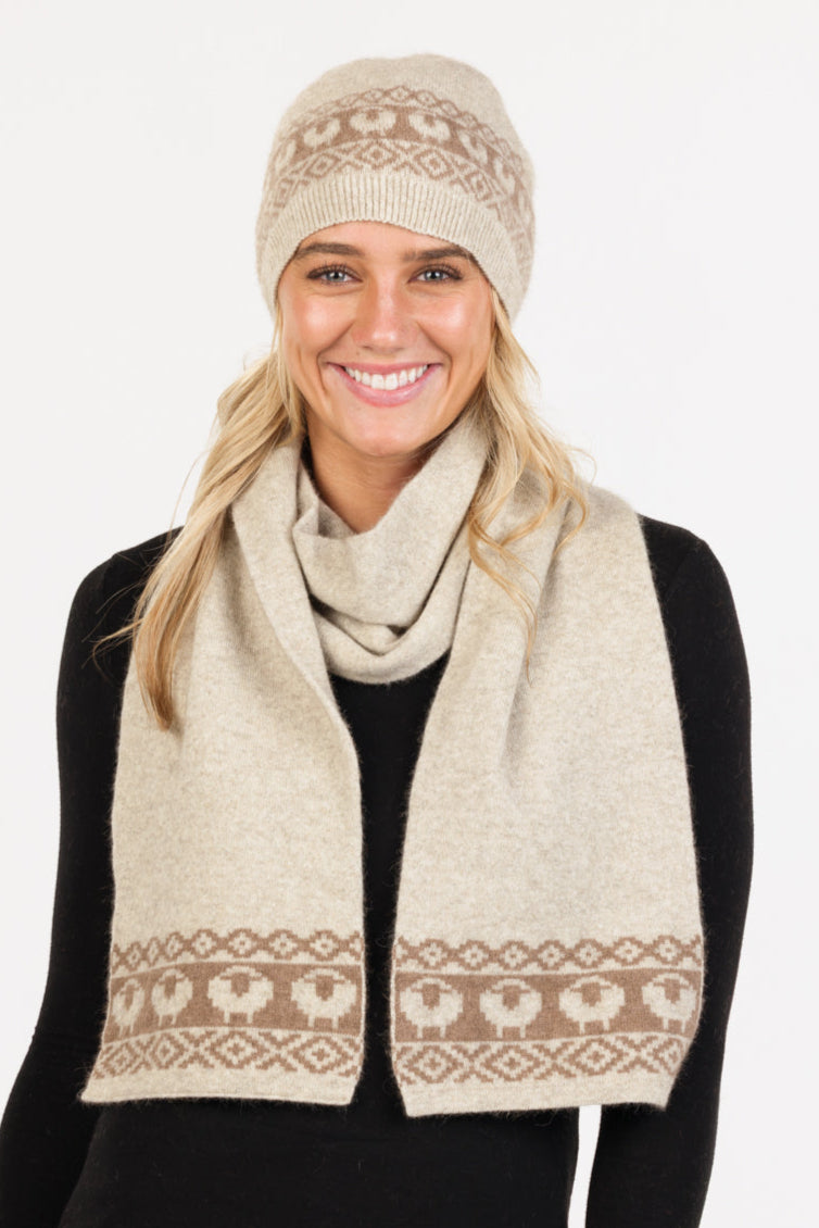 Possum Merino Farm Scarf