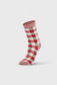 Norsewear Check Merino Sock - Strawberry