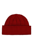 Rib Knit Merino Beanie