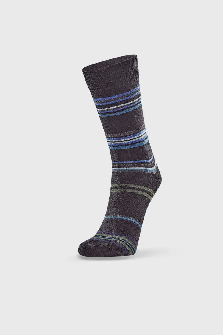 Horizon Stripe Merino Socks