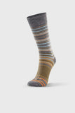 Varied Stripe Merino Socks