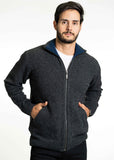 Zip Up Possum Merino Jacket with Pockets