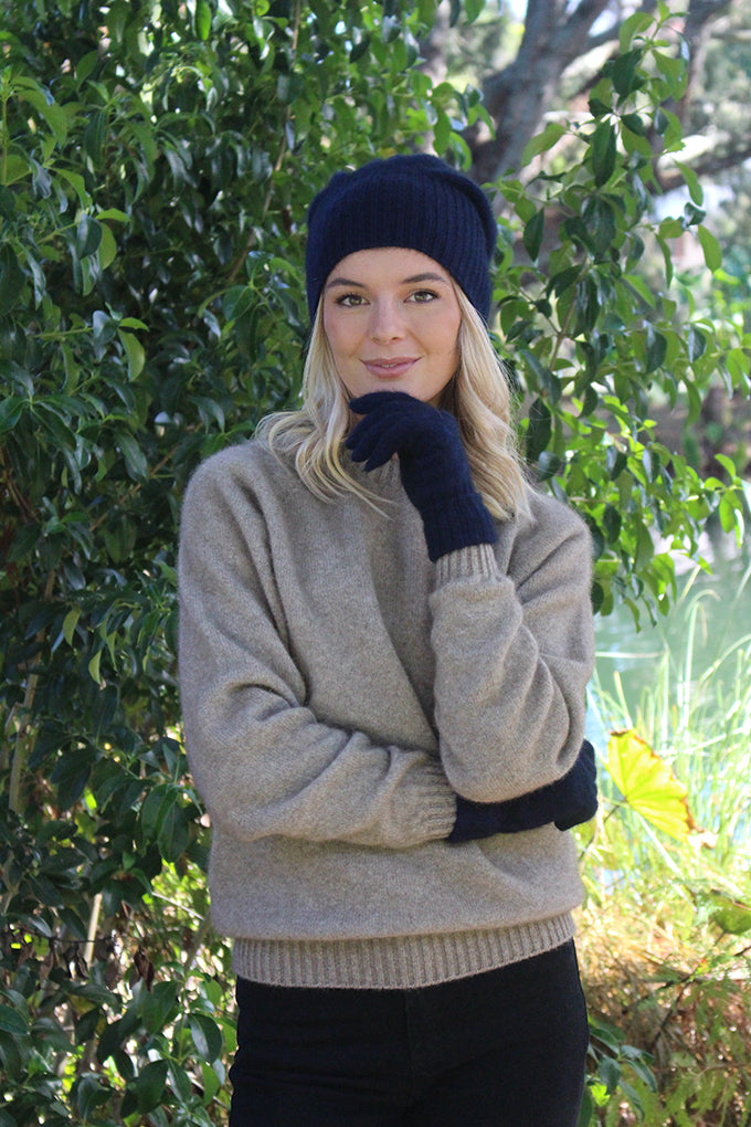 Turn Back Possum Merino Gloves