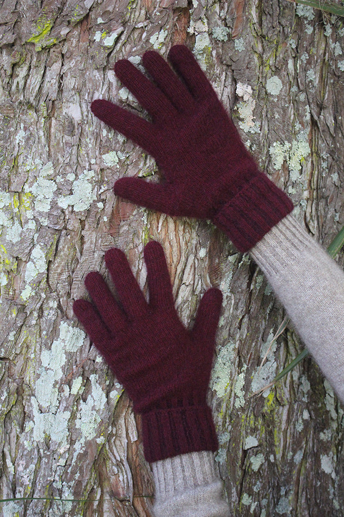 Turn Back Possum Merino Gloves