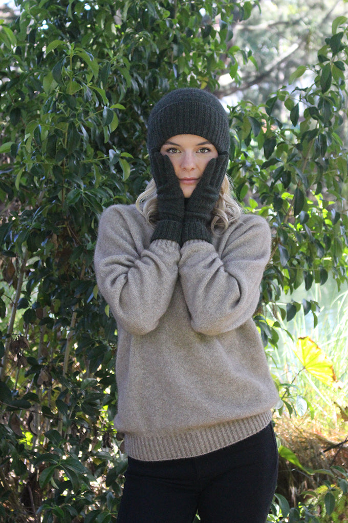 Turn Back Possum Merino Gloves