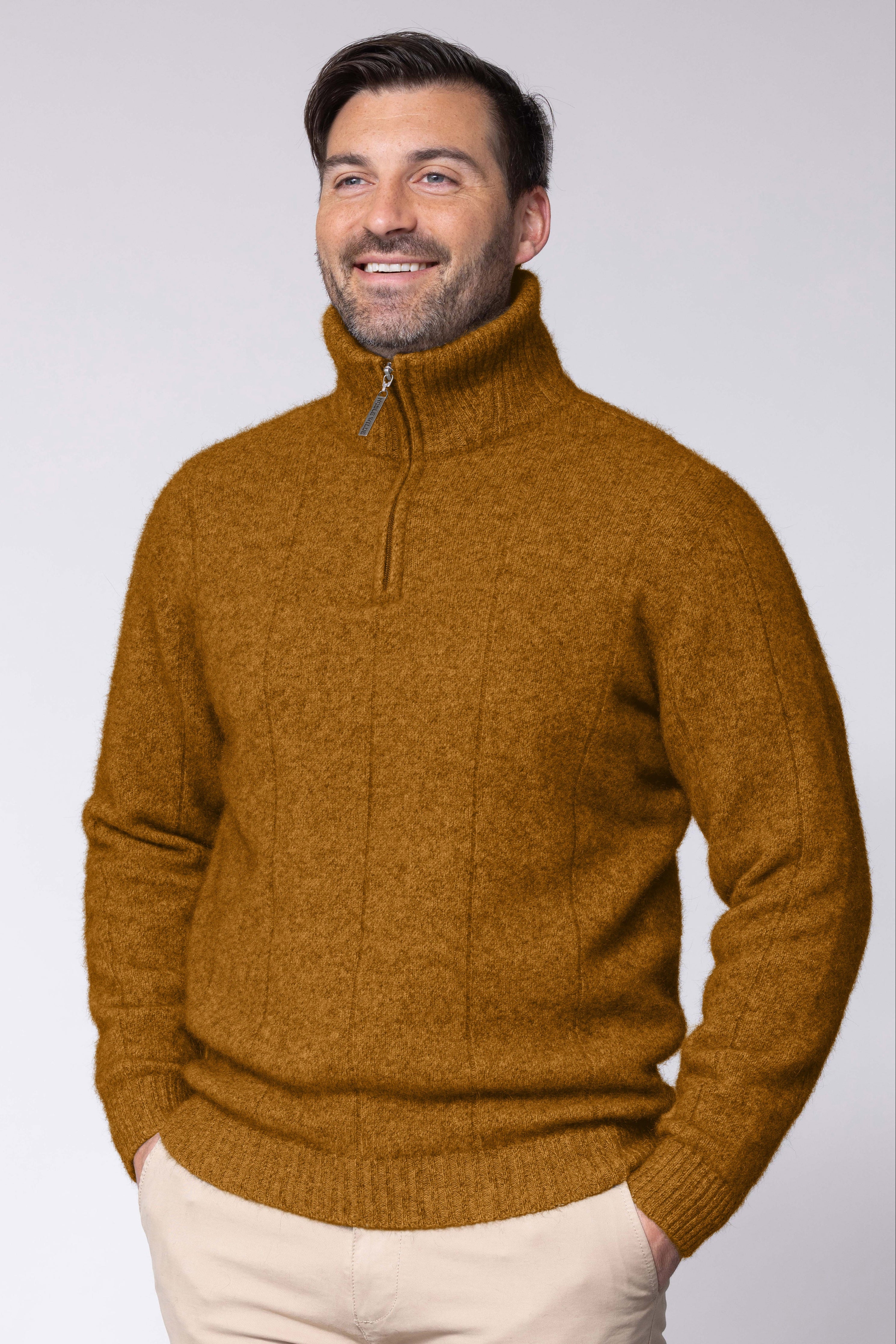 Javelin Possum Merino Zip Sweater