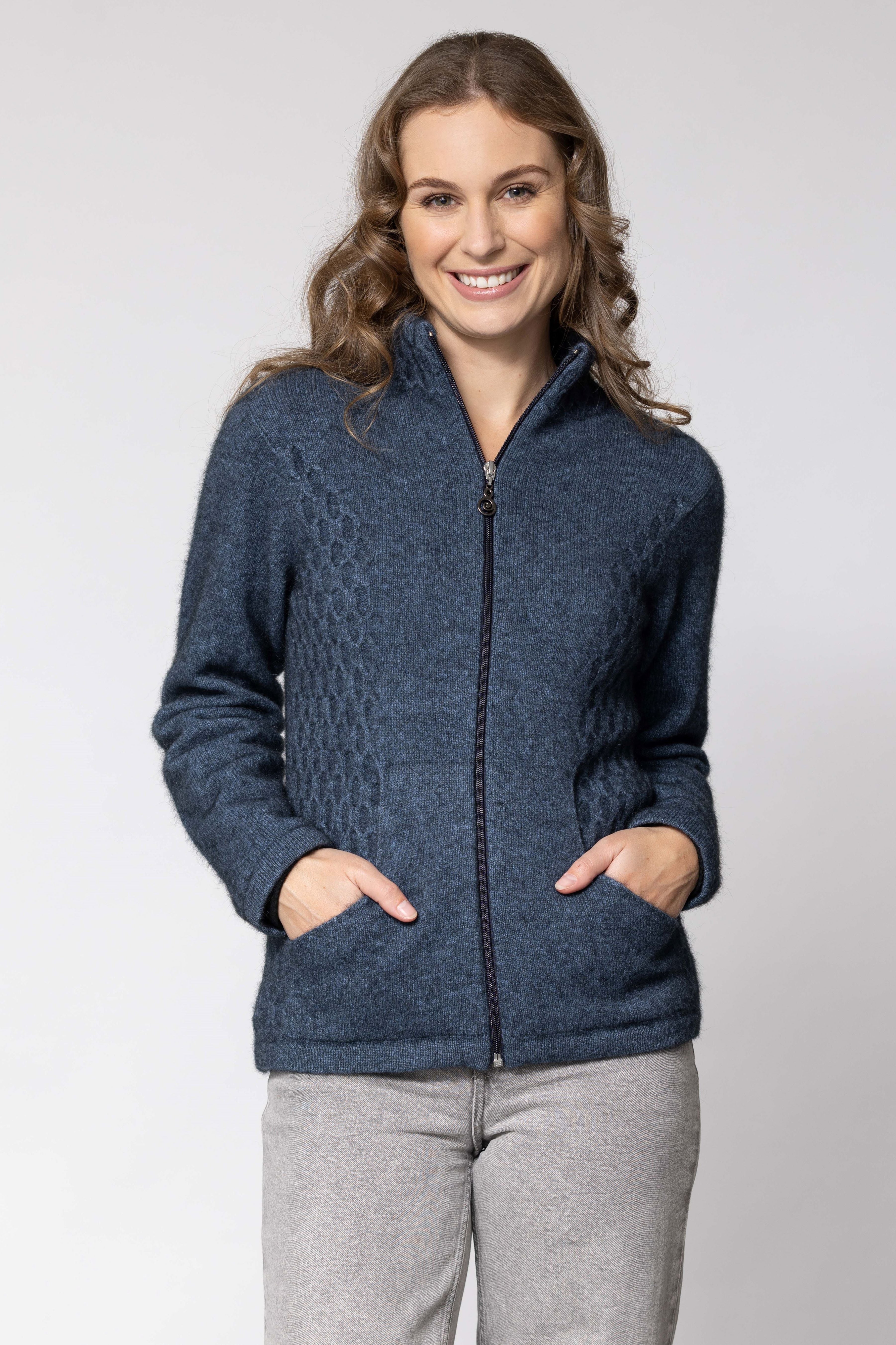 Honeycomb Possum Merino Jacket