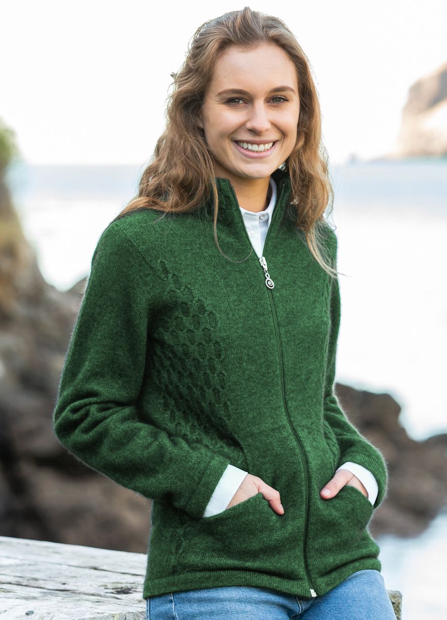 Honeycomb Possum Merino Jacket