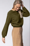 Bellow Sleeve Possum Merino Top