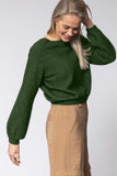 Bellow Sleeve Possum Merino Top