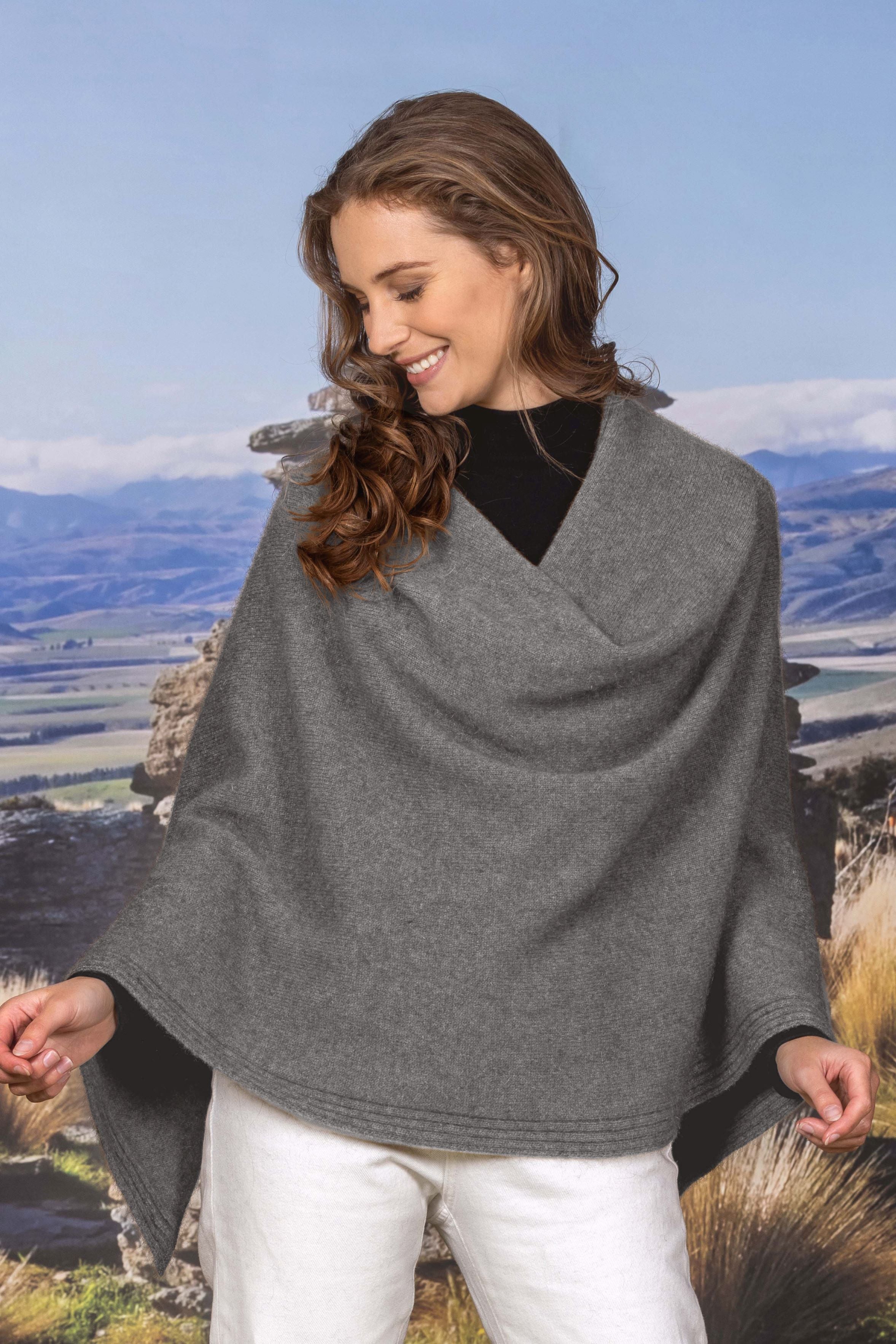 Wrap Up Possum Merino Cape