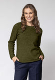 Rutland Possum Merino Raglan Crew