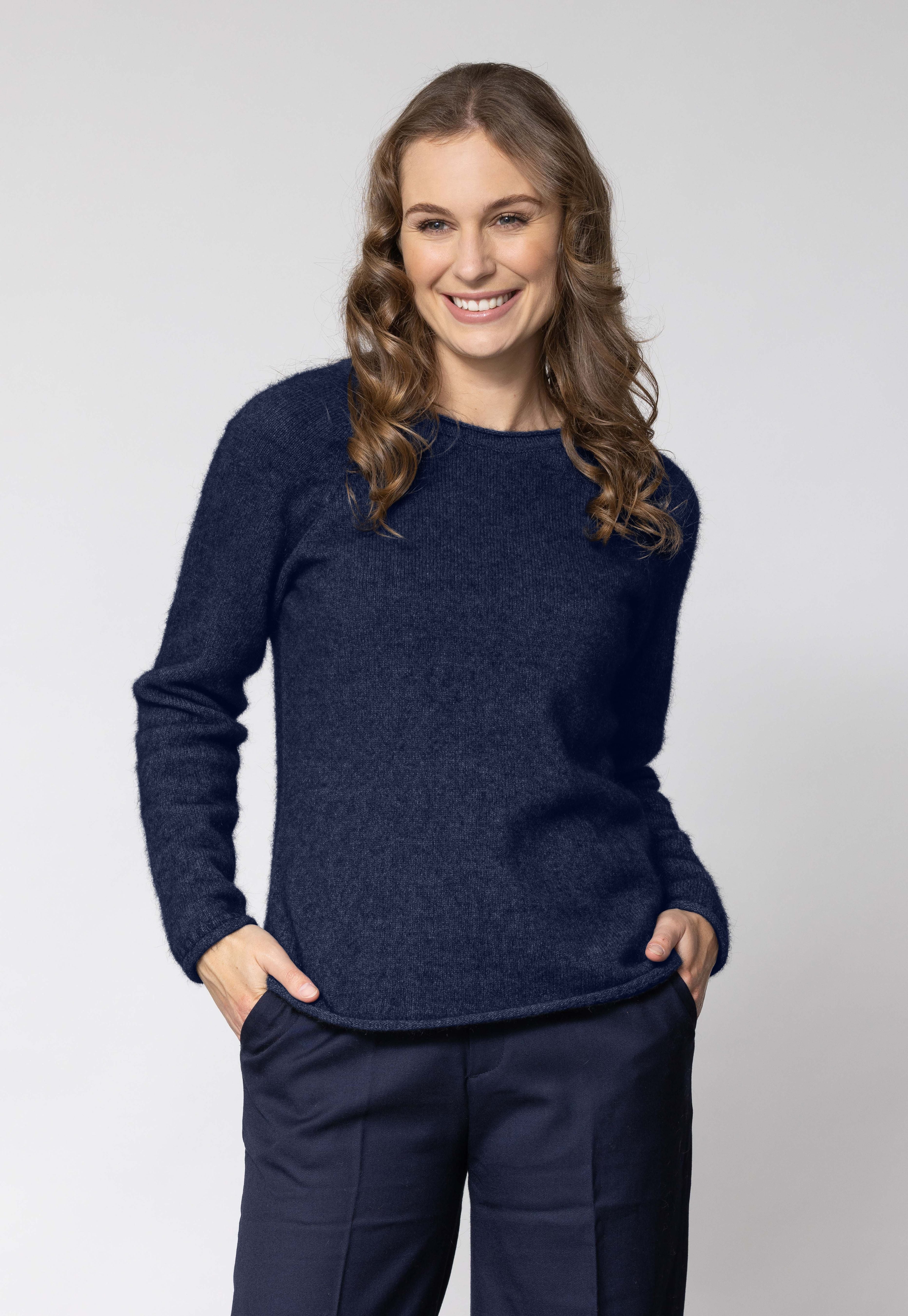 Rutland Possum Merino Raglan Crew