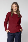 Rutland Possum Merino Raglan Crew