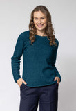 Rutland Possum Merino Raglan Crew