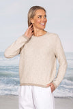 Paisley Crew Possum Merino + Cotton