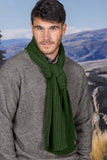 Rib Knit Possum Merino Scarf