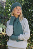 Dash Possum Merino Fingerless Mitten
