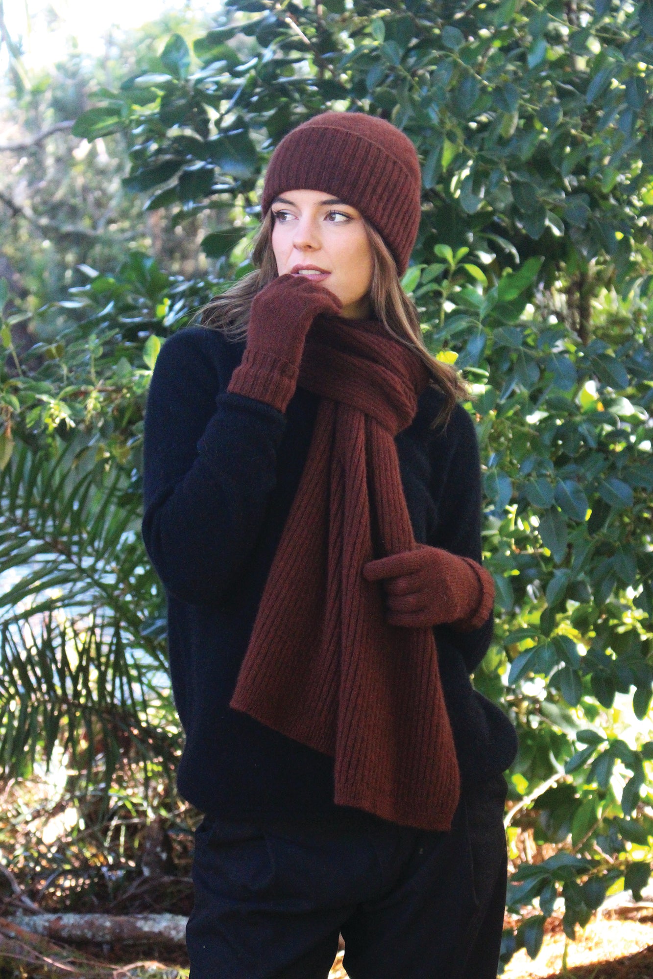 Turn Back Possum Merino Gloves
