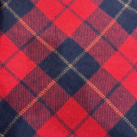 Tartan Possum Merino Overcoat