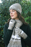 Sheep Design Possum Merino Skull Beanie