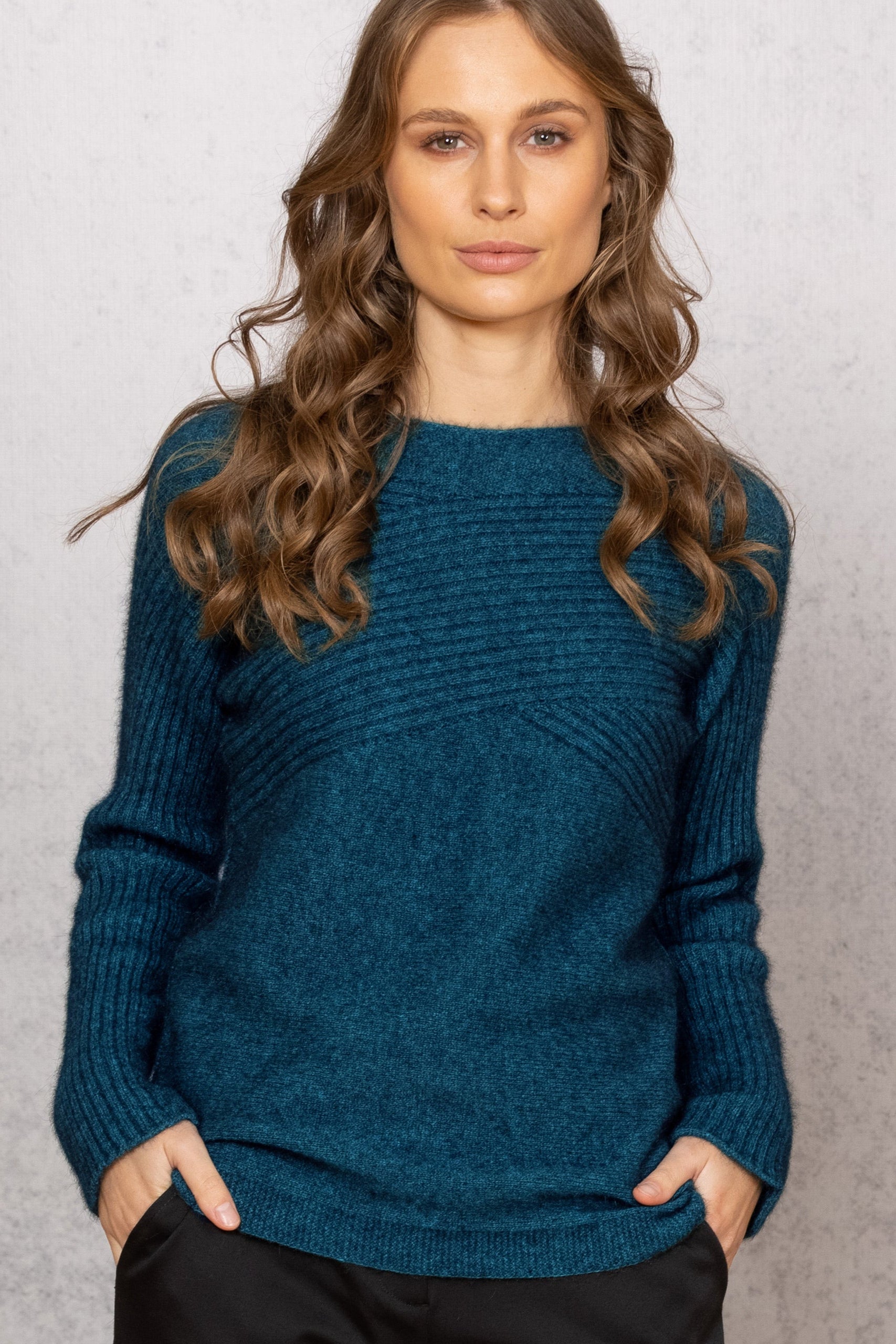 Crossover Possum Merino Crew Sweater