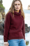 Moss Stitch Possum Merino Cowl