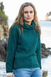Moss Stitch Possum Merino Cowl