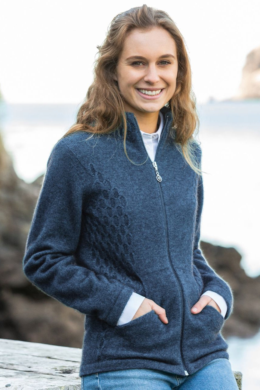 Honeycomb Possum Merino Jacket