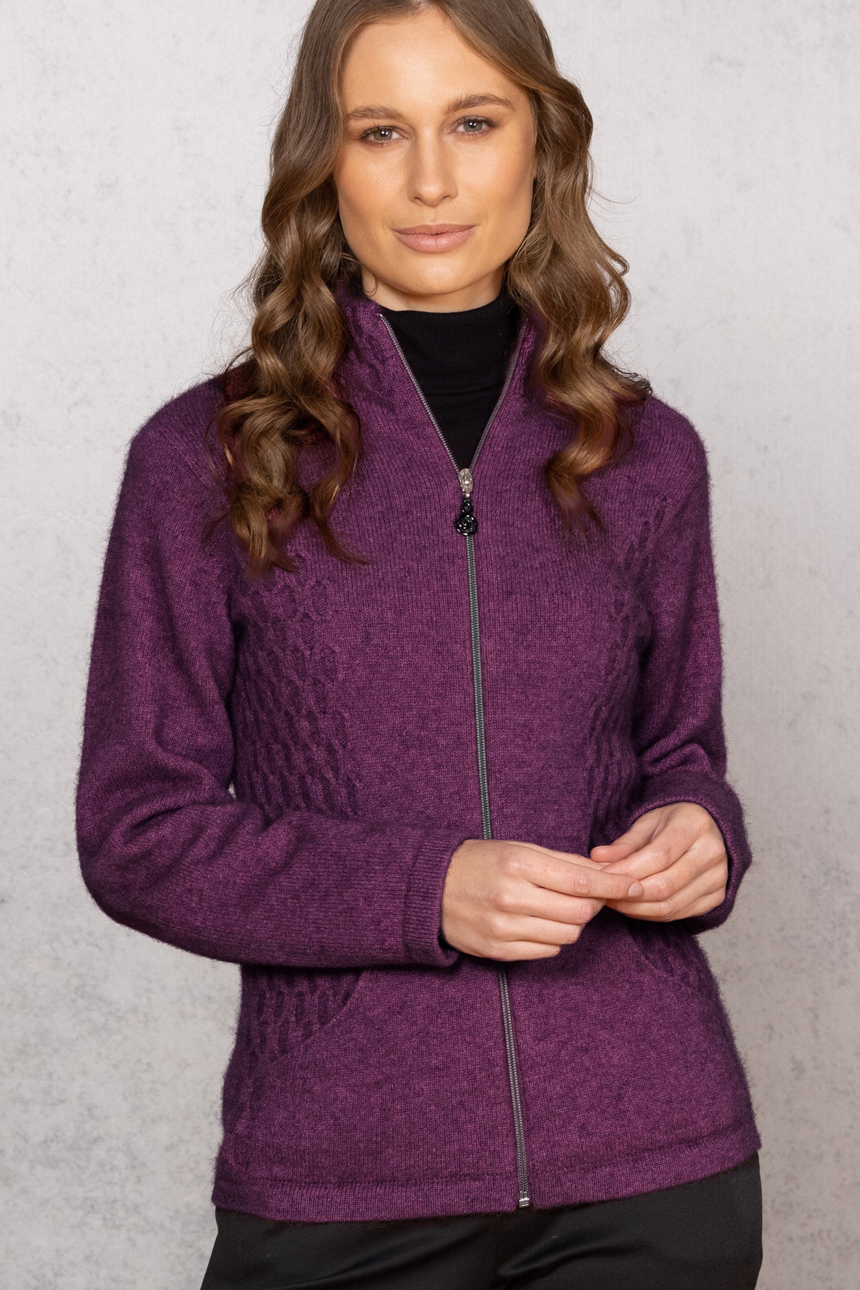 Honeycomb Possum Merino Jacket
