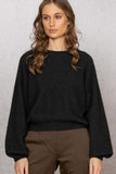 Bellow Sleeve Possum Merino Top