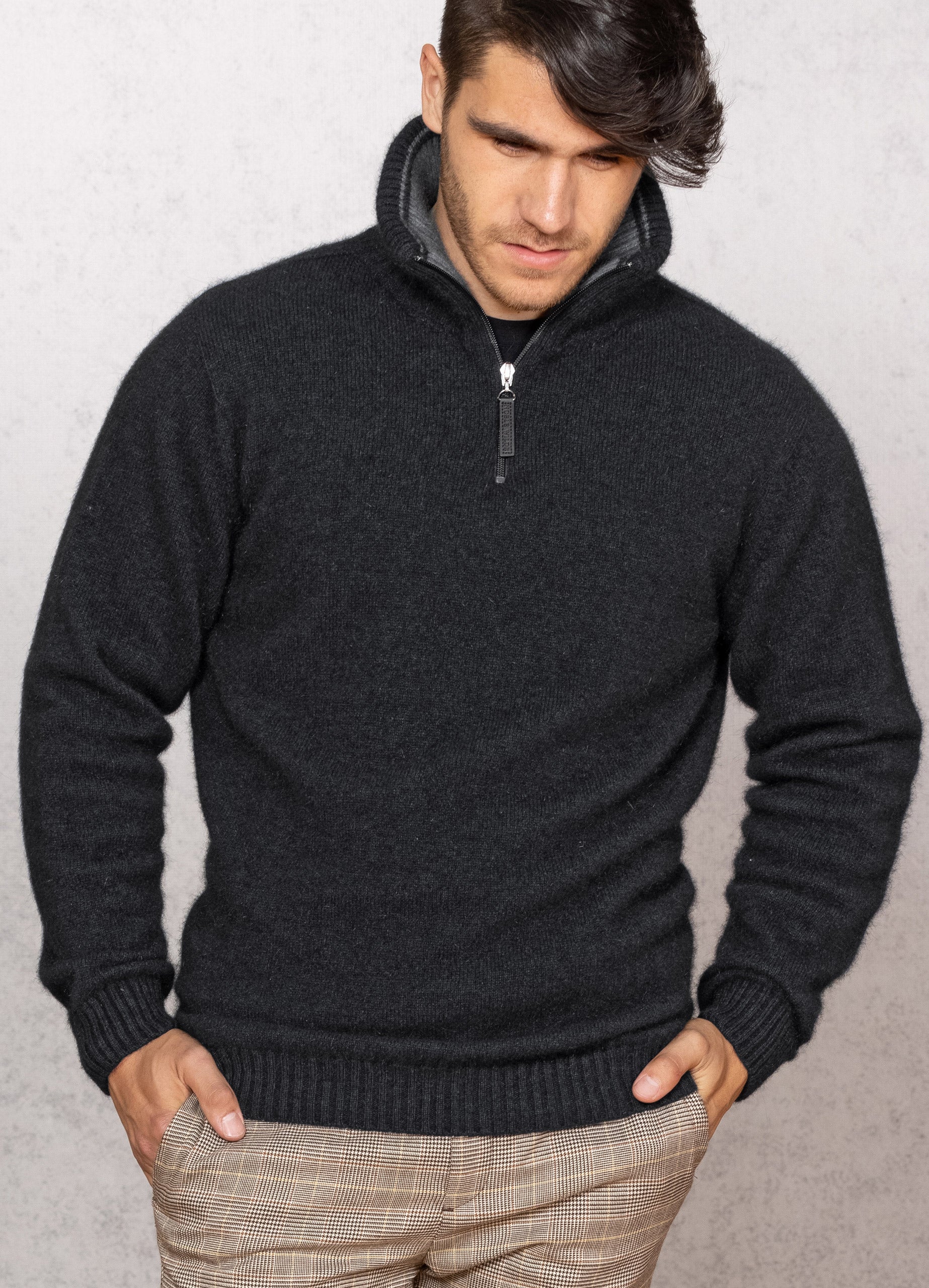 Mount Tasman Possum Merino Zip Jumper