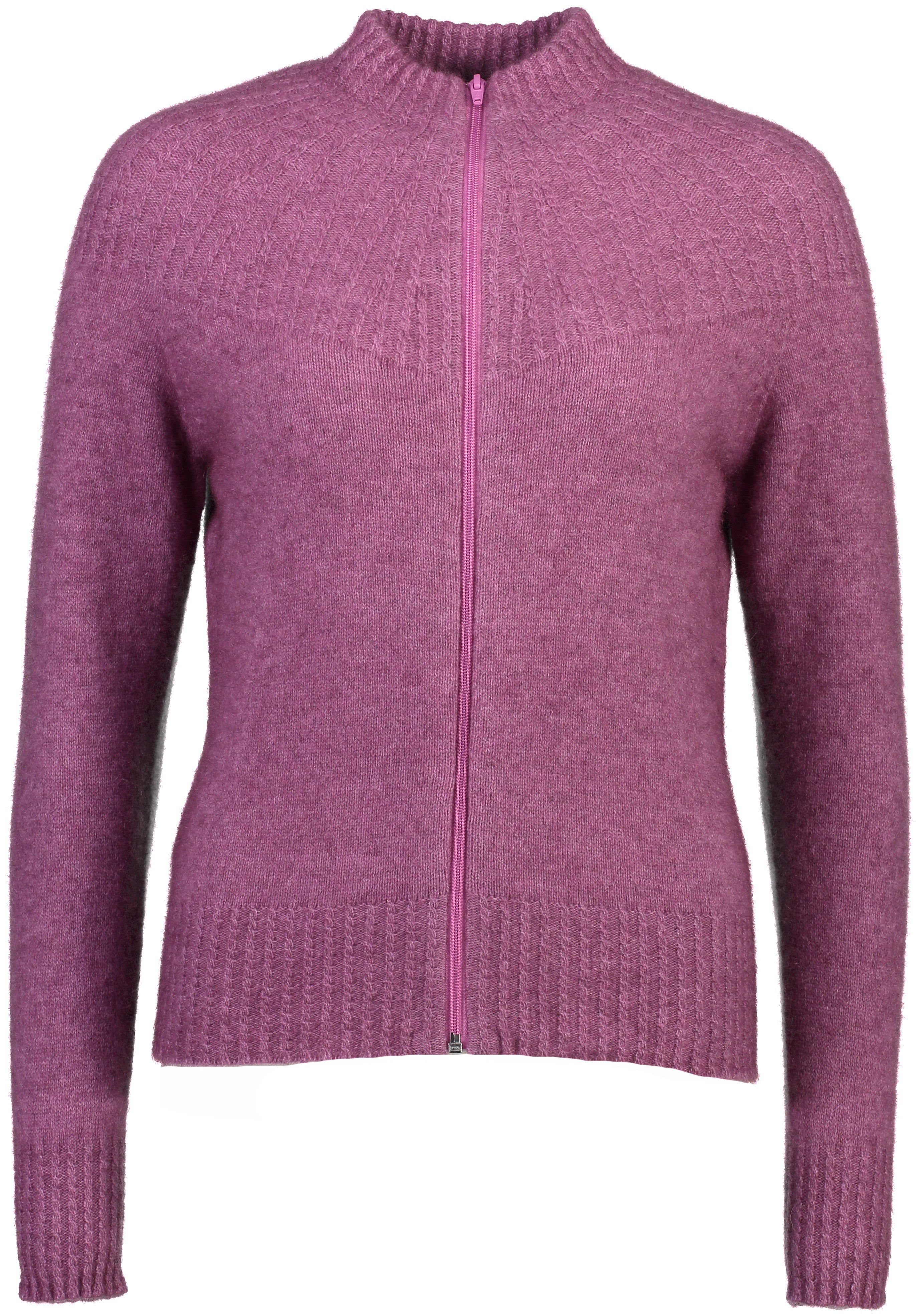 Yolk Neck Possum Merino Cable Jacket