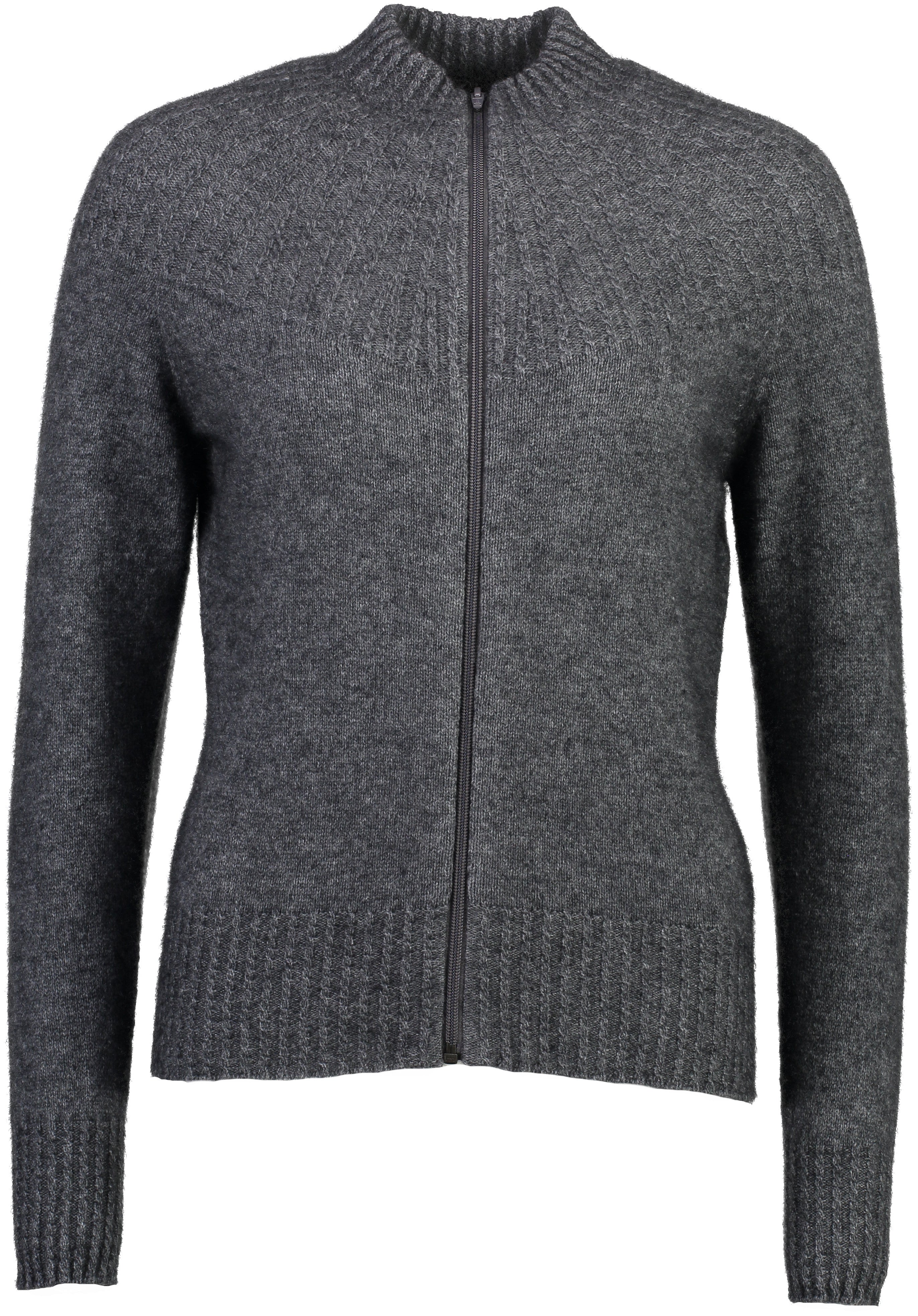 Yolk Neck Possum Merino Cable Jacket