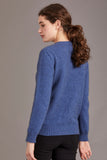 Lace Detail Possum Merino Crew Neck Jersey