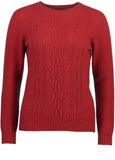 Lace Detail Possum Merino Crew Neck Jersey