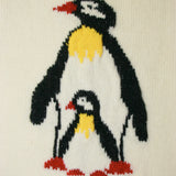 Penguin Design Merino Wool Scarf