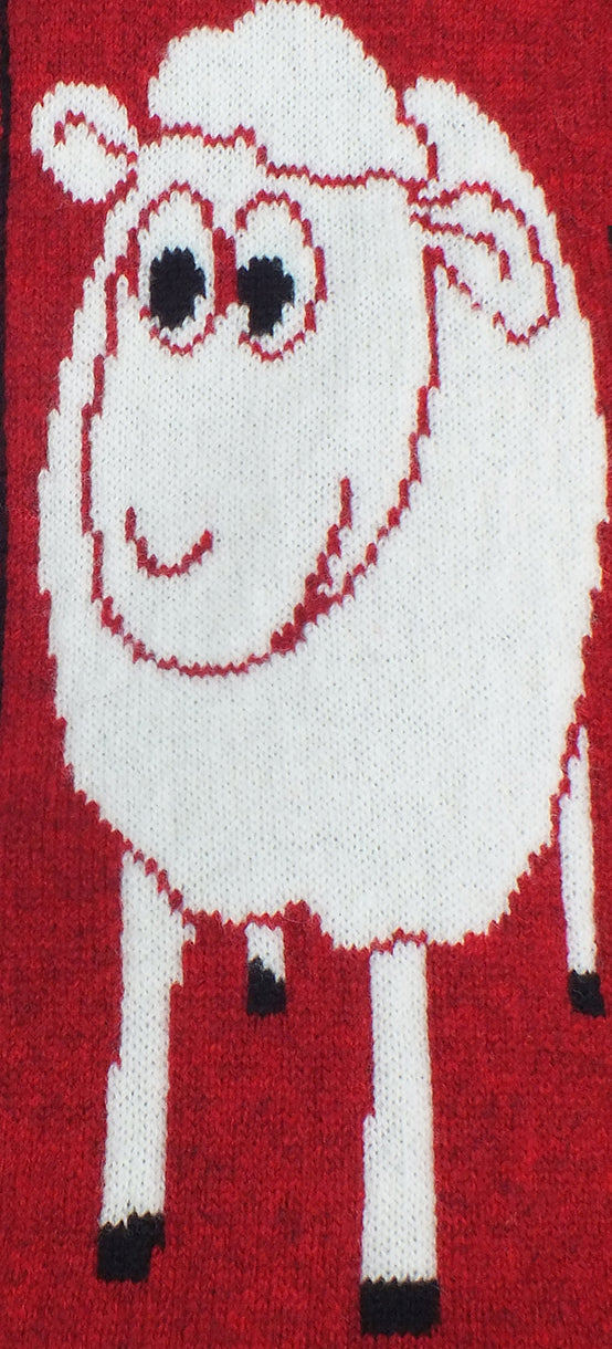 Woolly Sheep Merino Wool Scarf