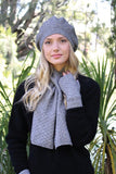 Dash Possum Merino Keyhole Scarf