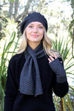 Dash Possum Merino Keyhole Scarf